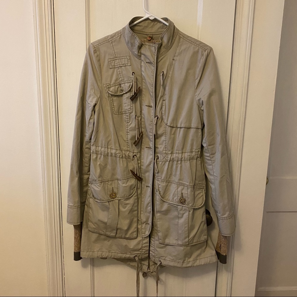 Free People Parka with sweater liner